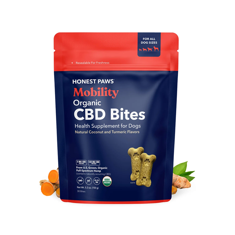 Honest Paws Mobility CBD Bites
