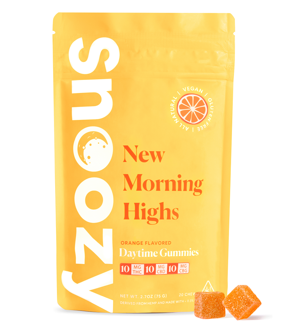 Snoozy New Morning Highs Gummies