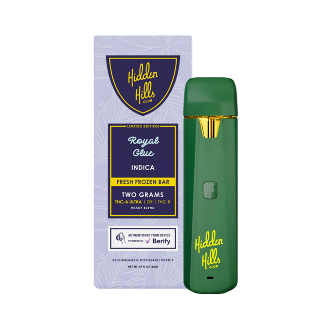 Hidden Hills Fresh Frozen Disposable 2G