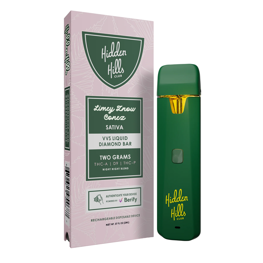 Hidden Hills VVS Liquid Diamond Disposable 2G