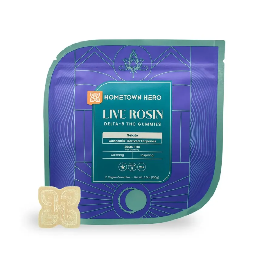 Hometown Hero Live Rosin Gummies