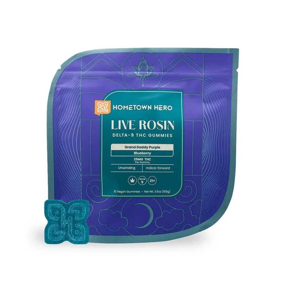 Hometown Hero Live Rosin Gummies