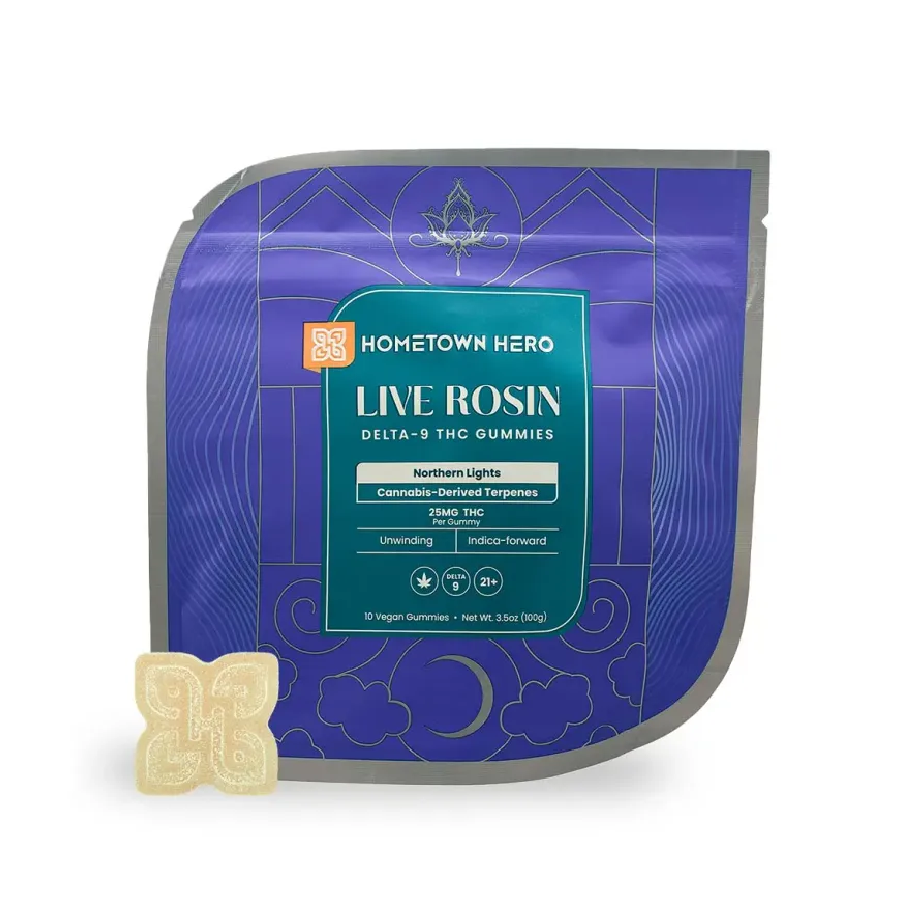 Hometown Hero Live Rosin Gummies