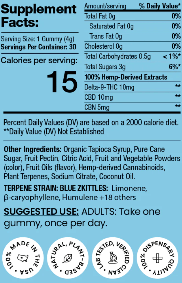 Simple Leaf Delta-9 THC Gummies
