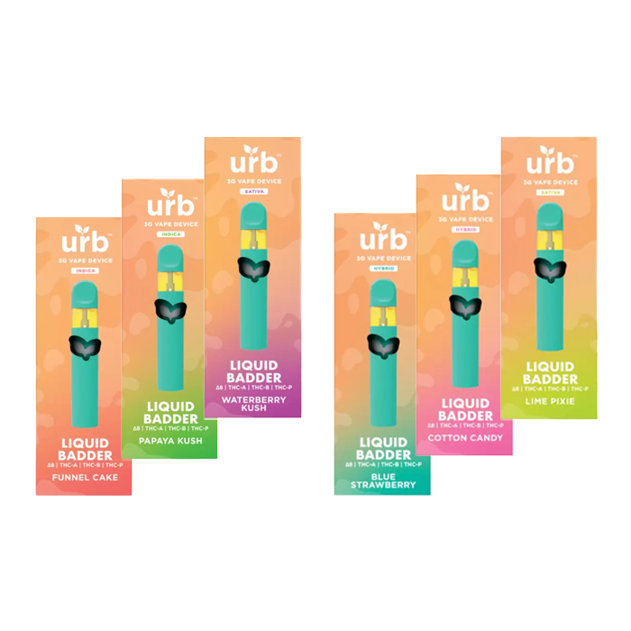 URB Liquid Badder Disposable 3G – Elevated Hemp Co