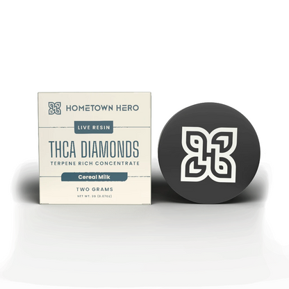 Hometown Hero Live Resin THCA Diamonds 2G