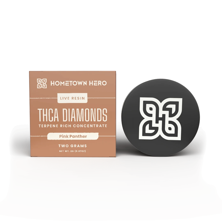 Hometown Hero Live Resin THCA Diamonds 2G