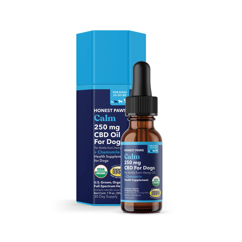 Honest Paws Calm CBD Oil Tinctures