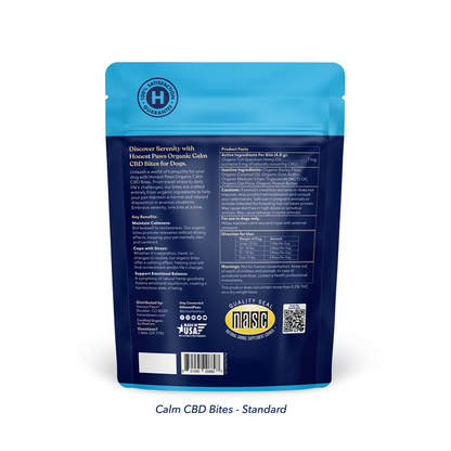 Honest Paws Calm CBD Bites