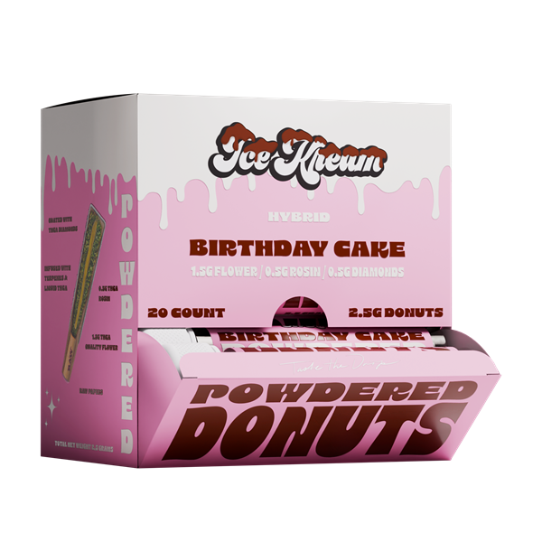 Ice Kream Powdered Donuts THCA 2.5G Pre-Roll