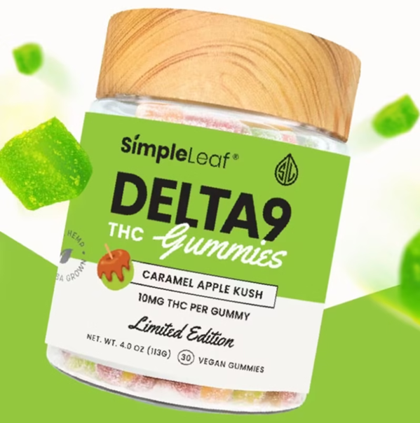 Simple Leaf Delta-9 THC Gummies