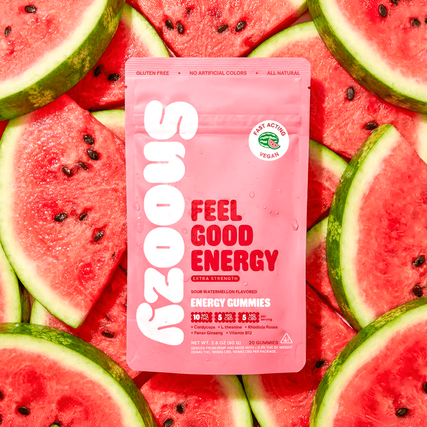 Snoozy Feel Good Energy Gummies