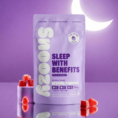 Snoozy Sleep With Benefits Gummies