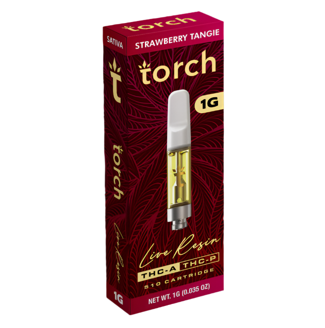 Torch Live Resin Carts 1G  Elevated Hemp Co.