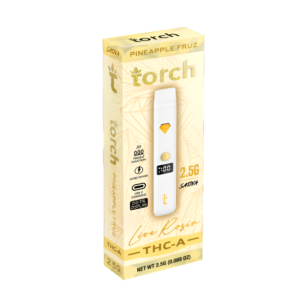 Torch-Live-Rosin-2.5Gram-Pineapple-Fruz