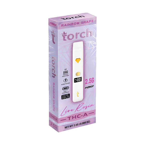 Torch-Live-Rosin-2.5Gram-Rainbow-Grape