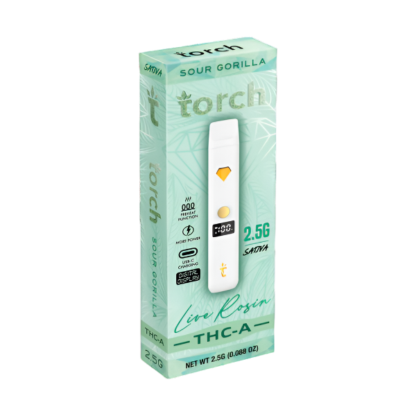 Torch-Live-Rosin-2.5Gram-Sour-Gorilla