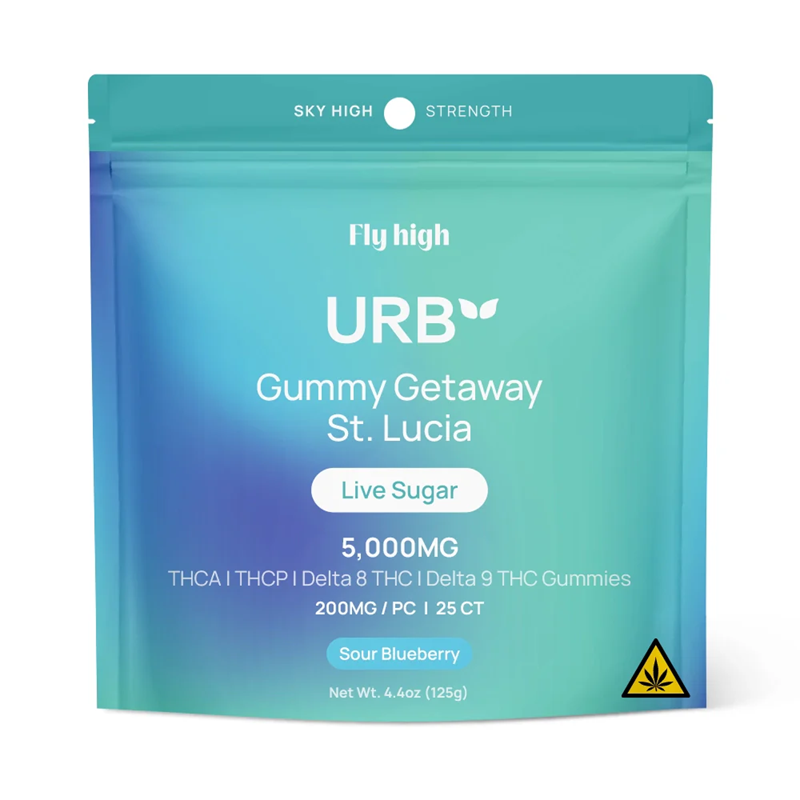 URB Live Sugar Gummies 5000mg