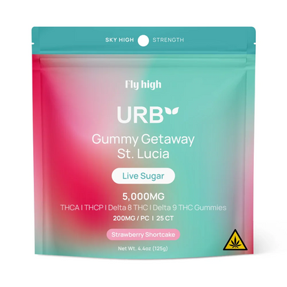URB Live Sugar Gummies 5000mg