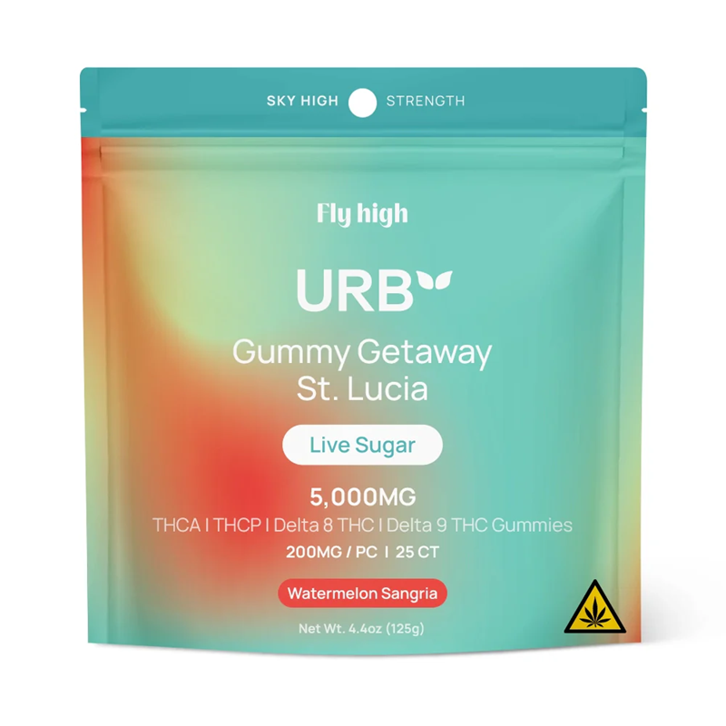 URB Live Sugar Gummies 5000mg