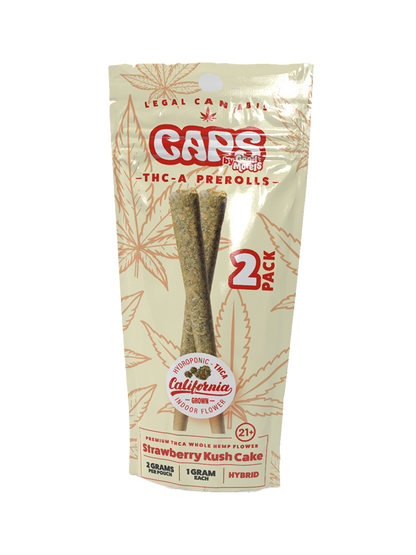 CAPS THCA 1G Pre-Rolls by Good Morels - 2pk