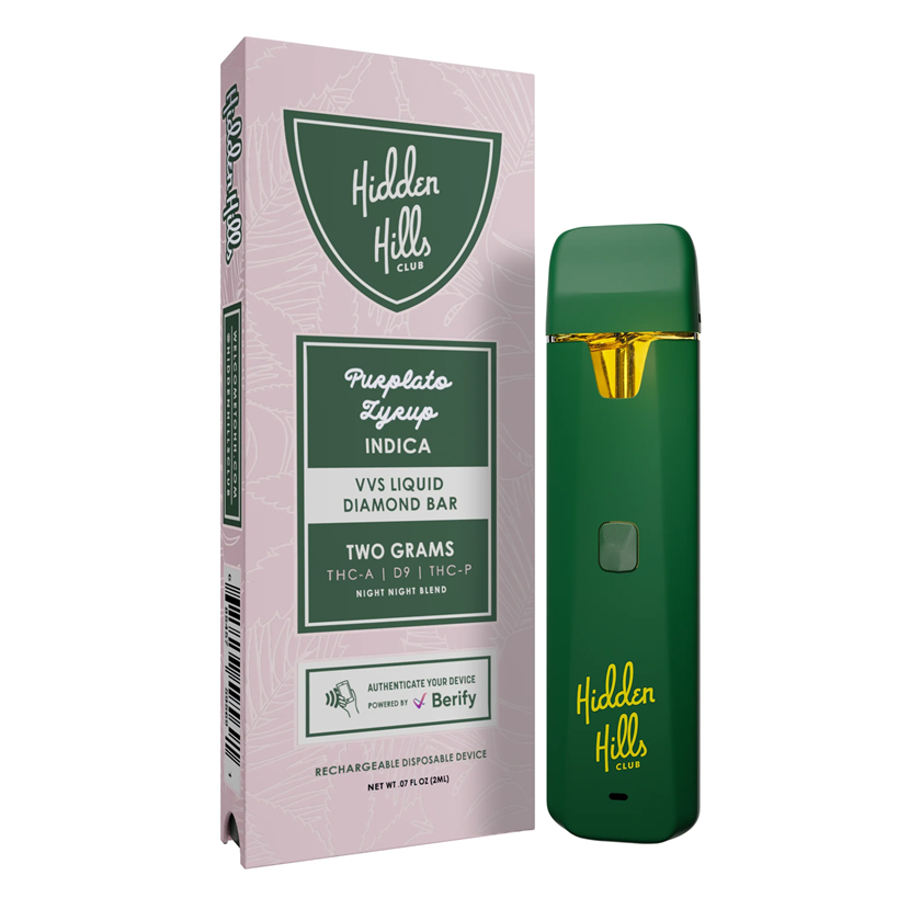Hidden Hills VVS Liquid Diamond Disposable 2G