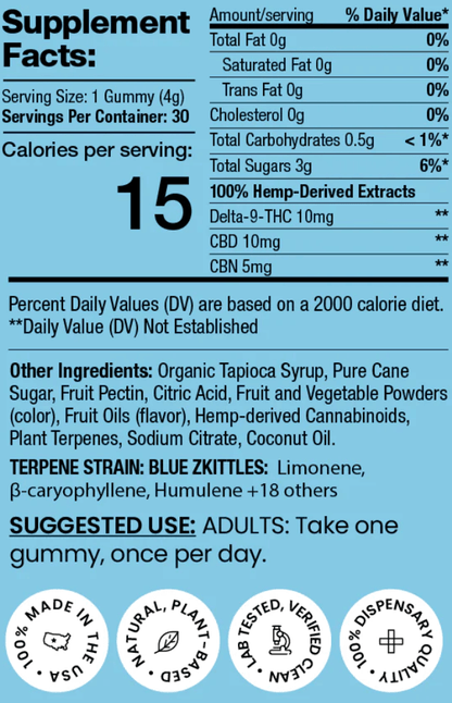 Simple Leaf Delta-9 THC Gummies