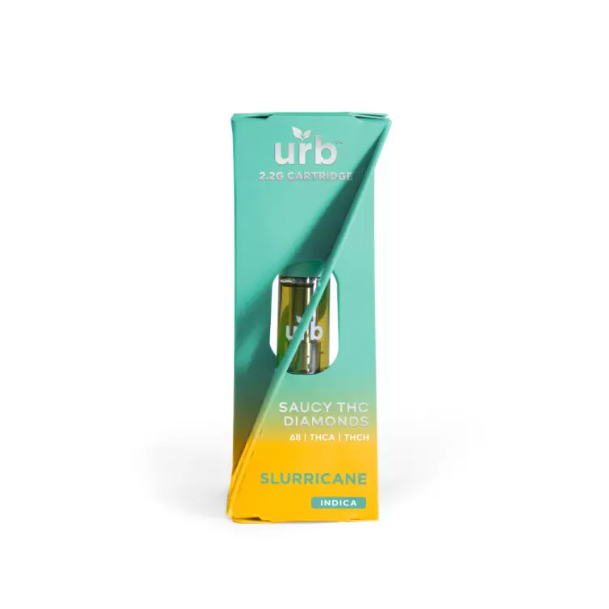 URB Saucy THC Diamond Carts 2.2G