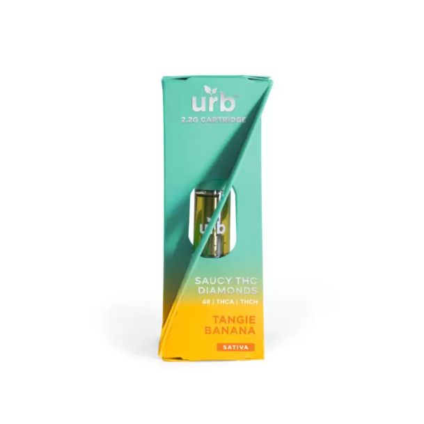 URB Saucy THC Diamond Carts 2.2G